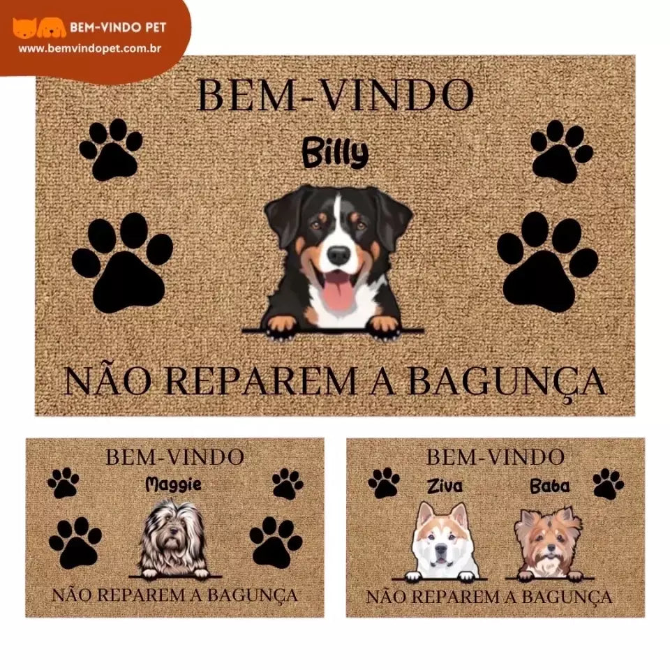 Tapete Personalizado com a Foto do seu Pet