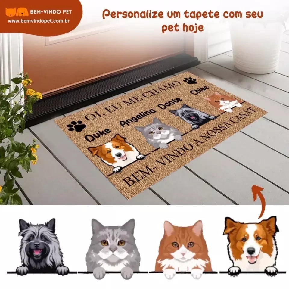 Tapete Personalizado com a Foto do seu Pet