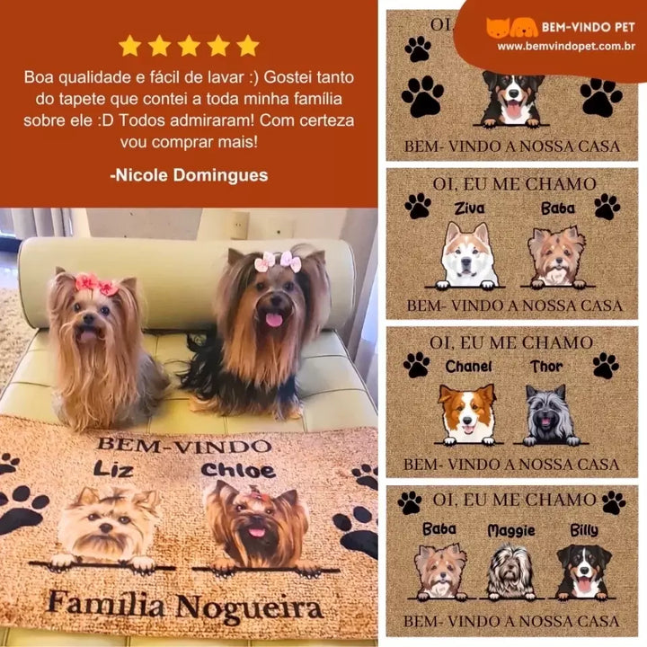 Tapete Personalizado com a Foto do seu Pet